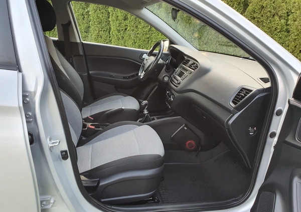 Hyundai i20 cena 35900 przebieg: 129000, rok produkcji 2016 z Rajgród małe 301